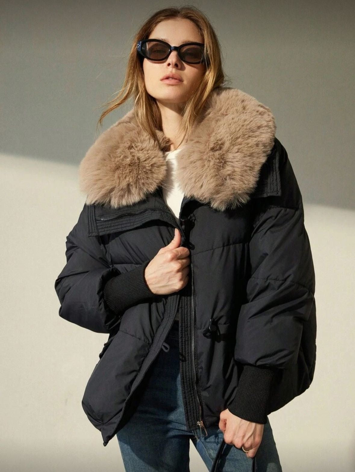 Oversized padded jacket