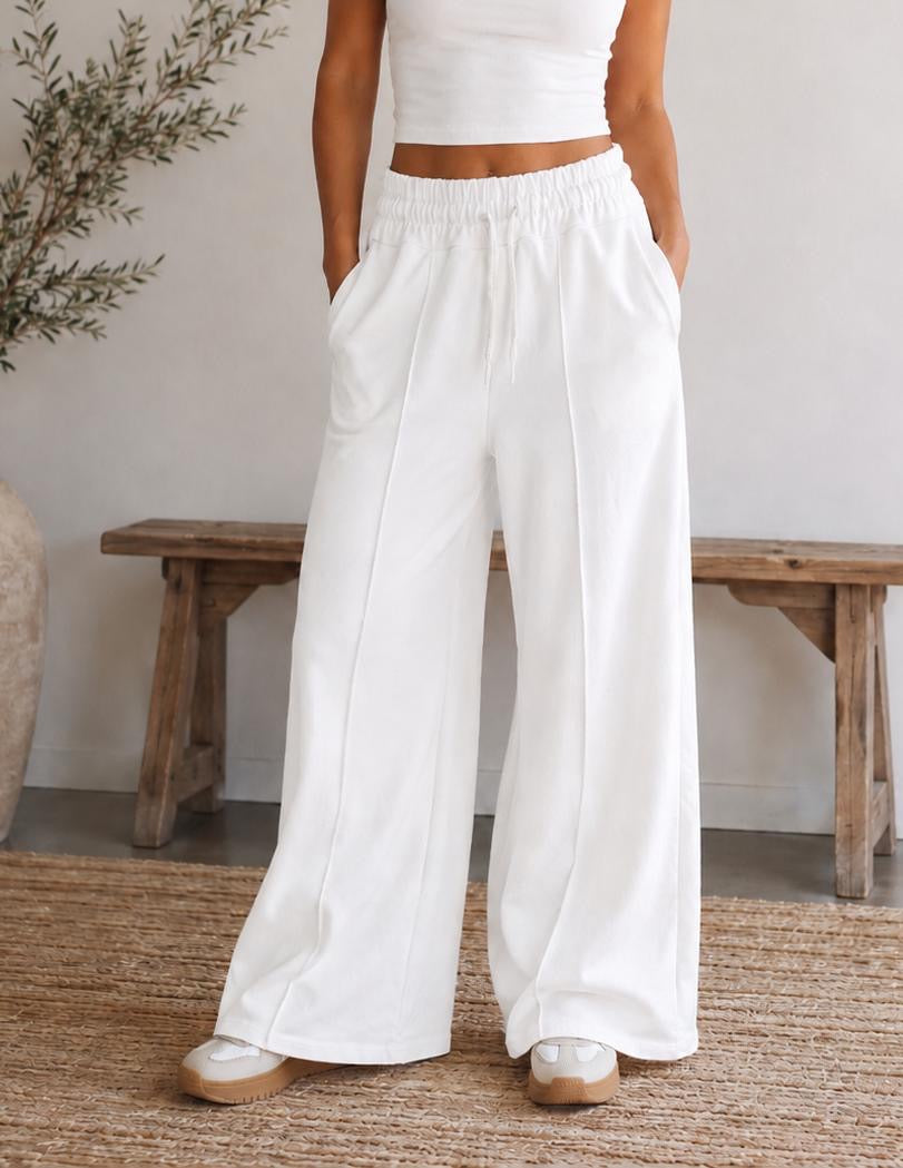 Flared sweatpant