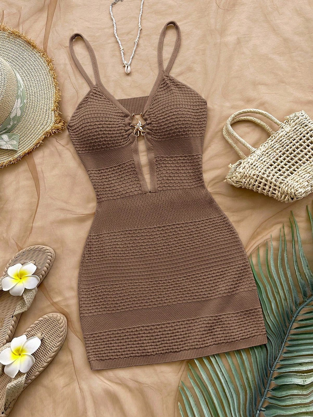Starfish knit dress