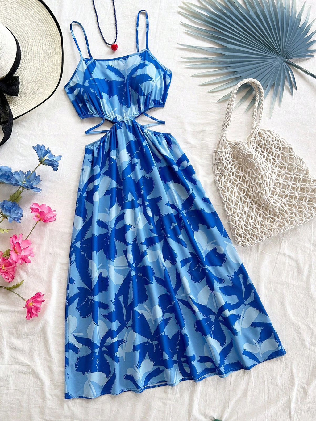 Floral print dress