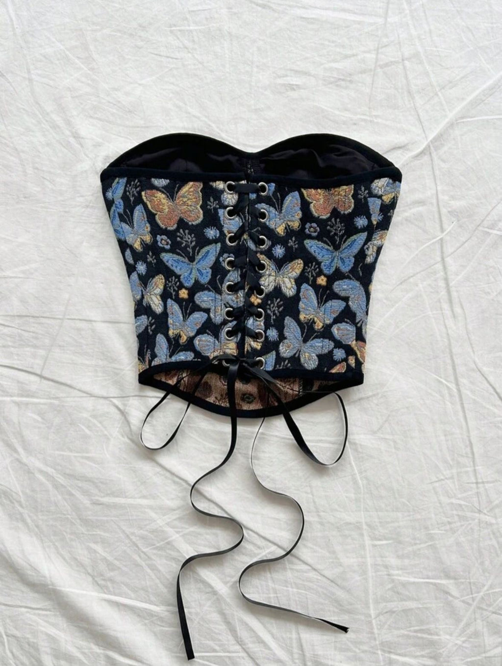 Tie back crop top