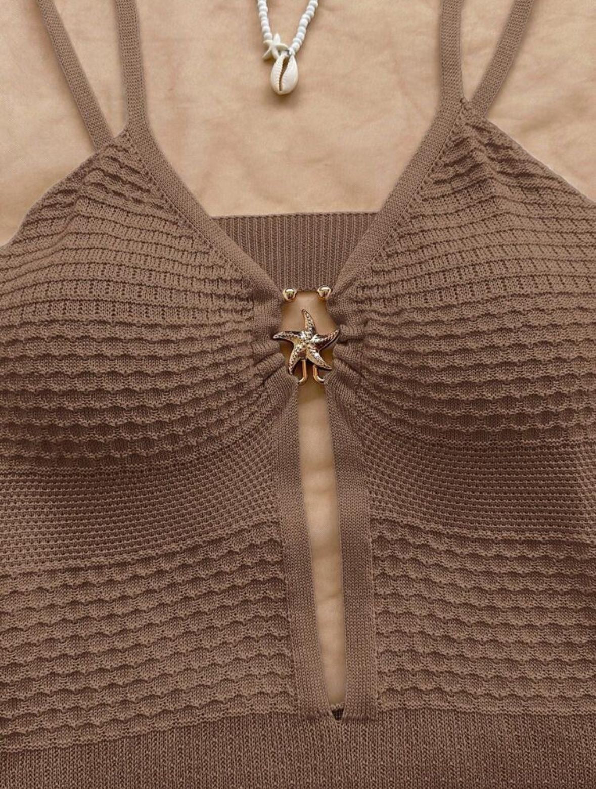 Starfish knit dress