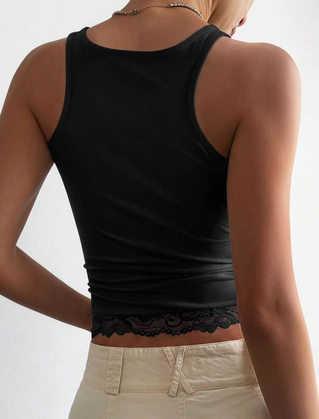Patchwork camisole top