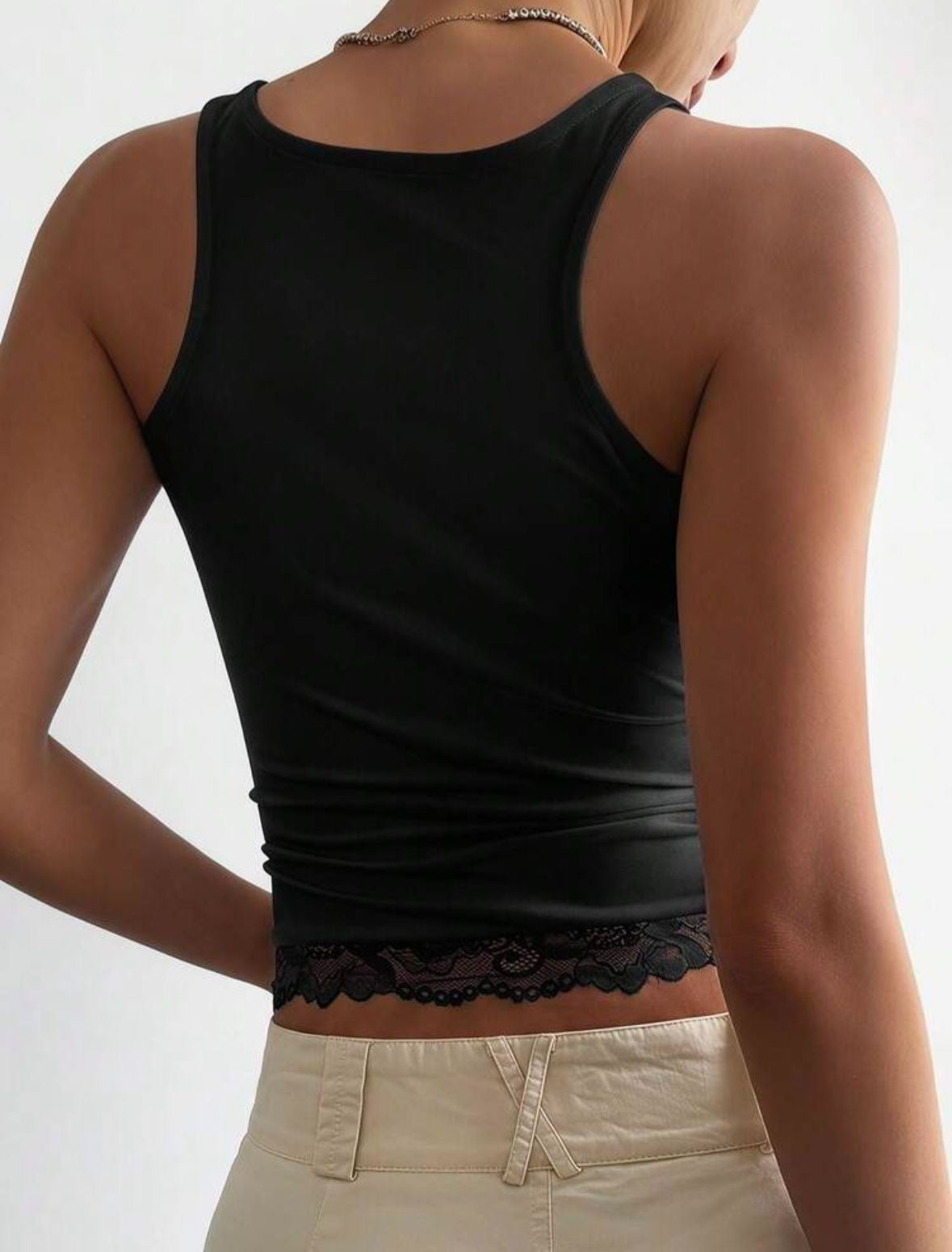 Patchwork camisole top