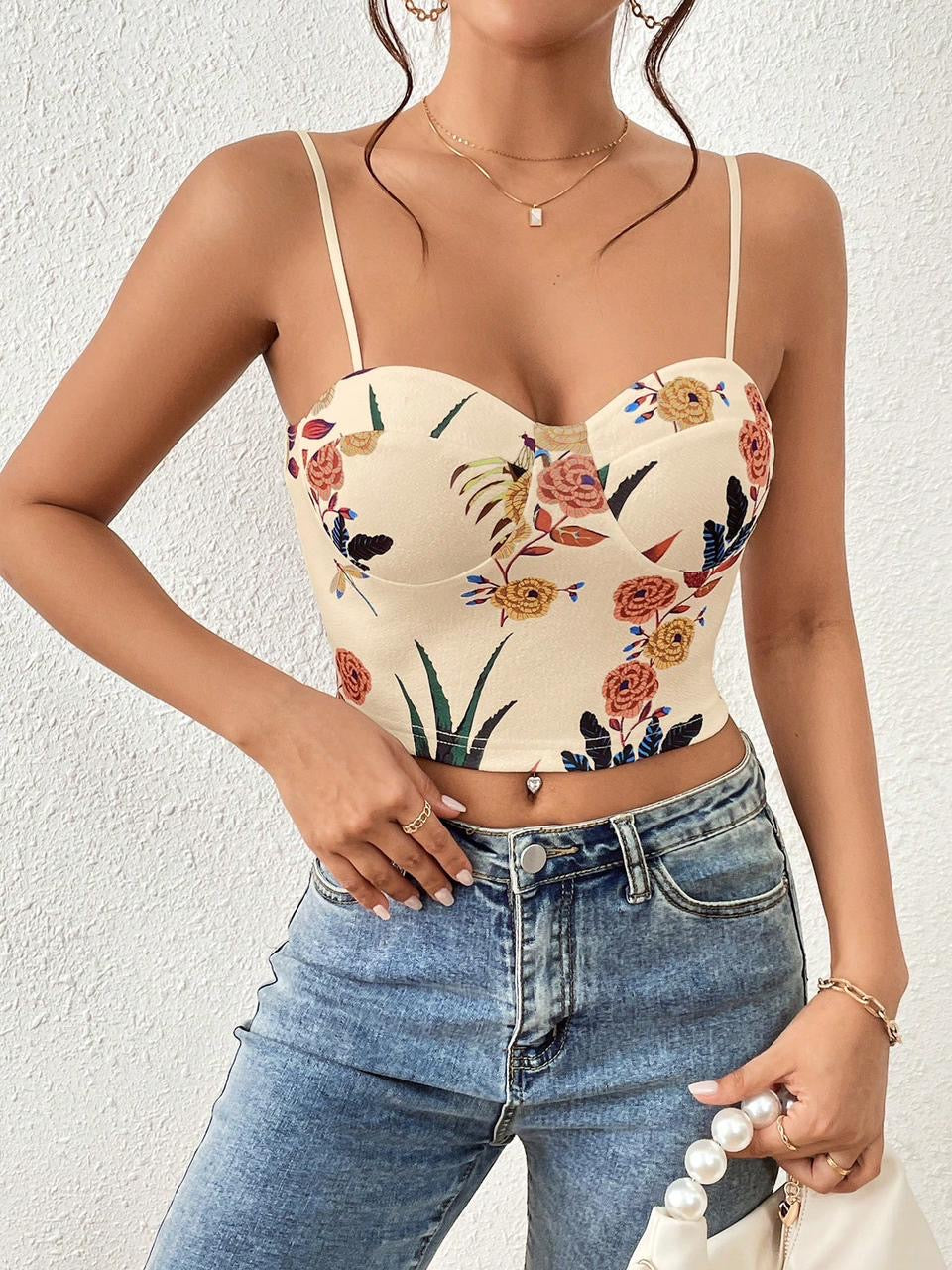 Cami floral top