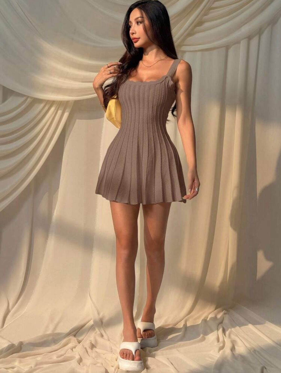Casual knit dress