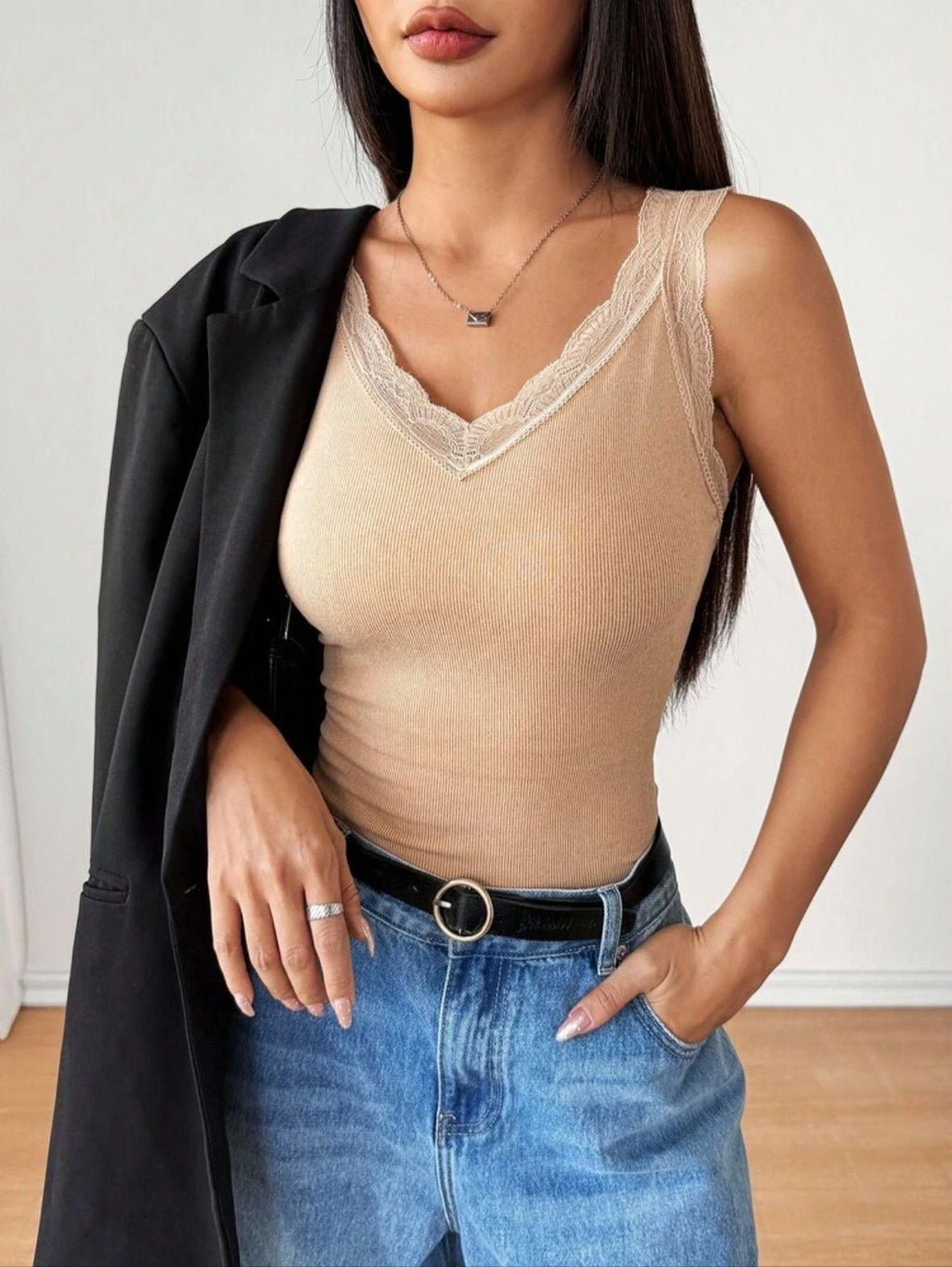 Thick lining top