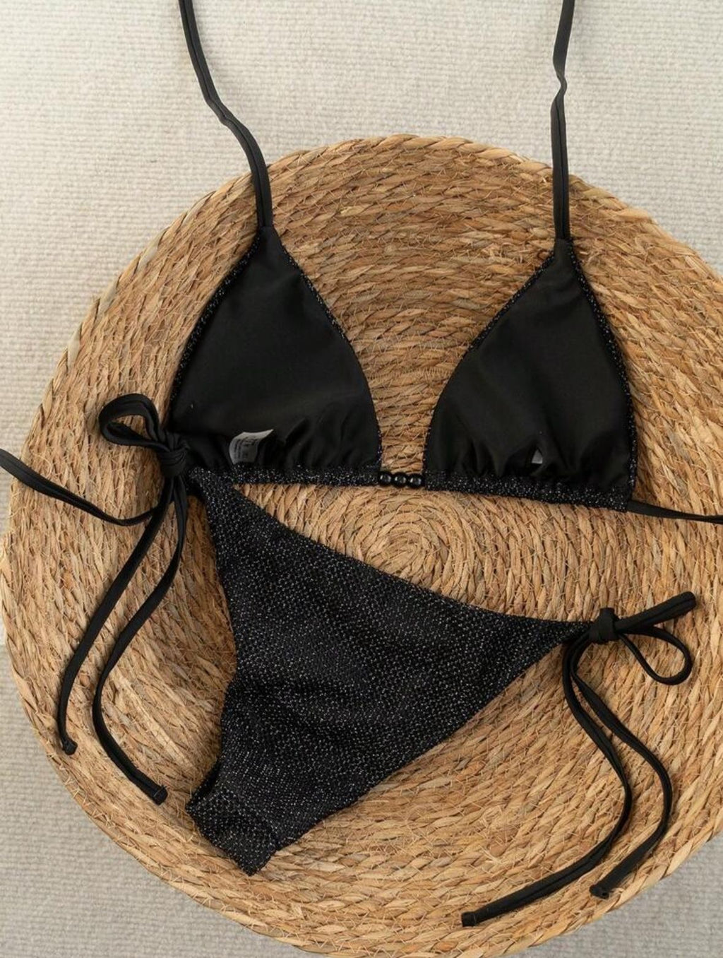 Tie bikini set