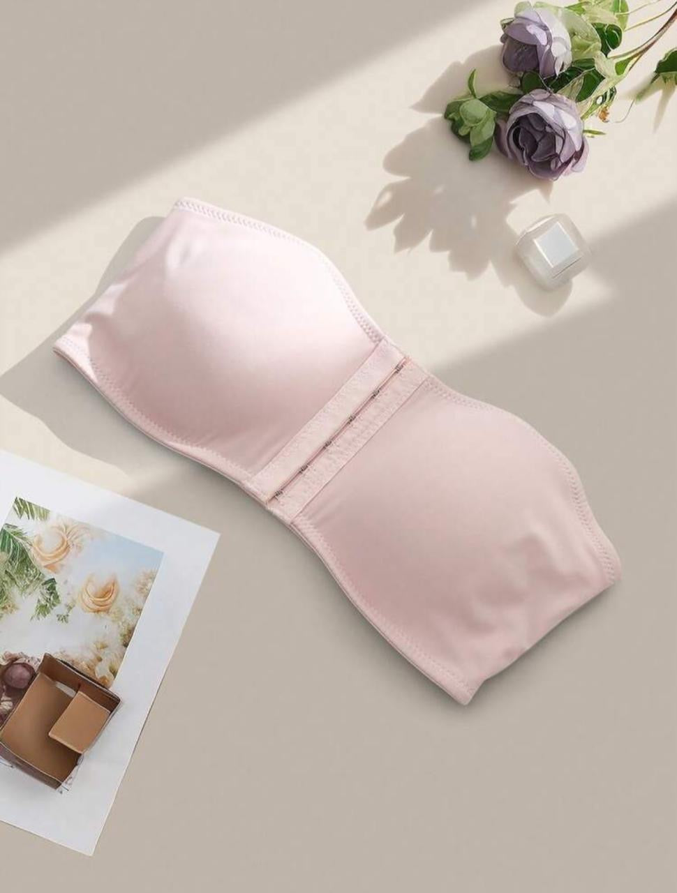 Front closure invisible bra