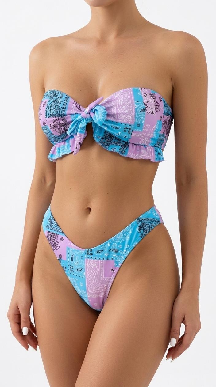 Multicolor bikini