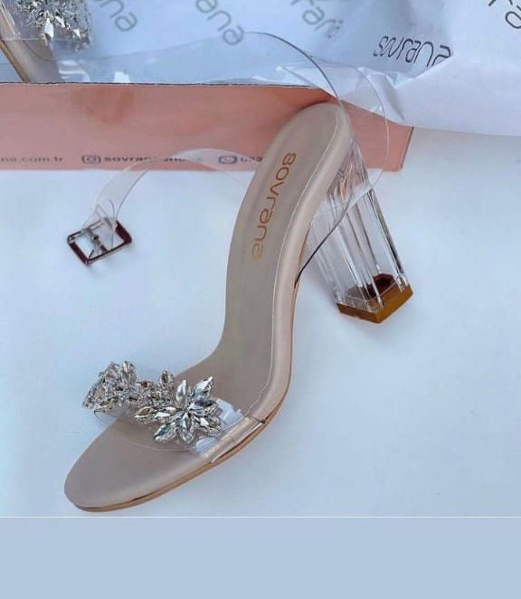 Rhinestone heels