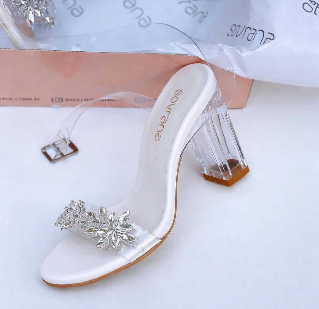 Rhinestone heels