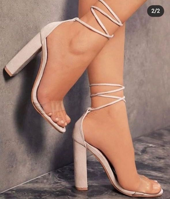 Ankle strap heels