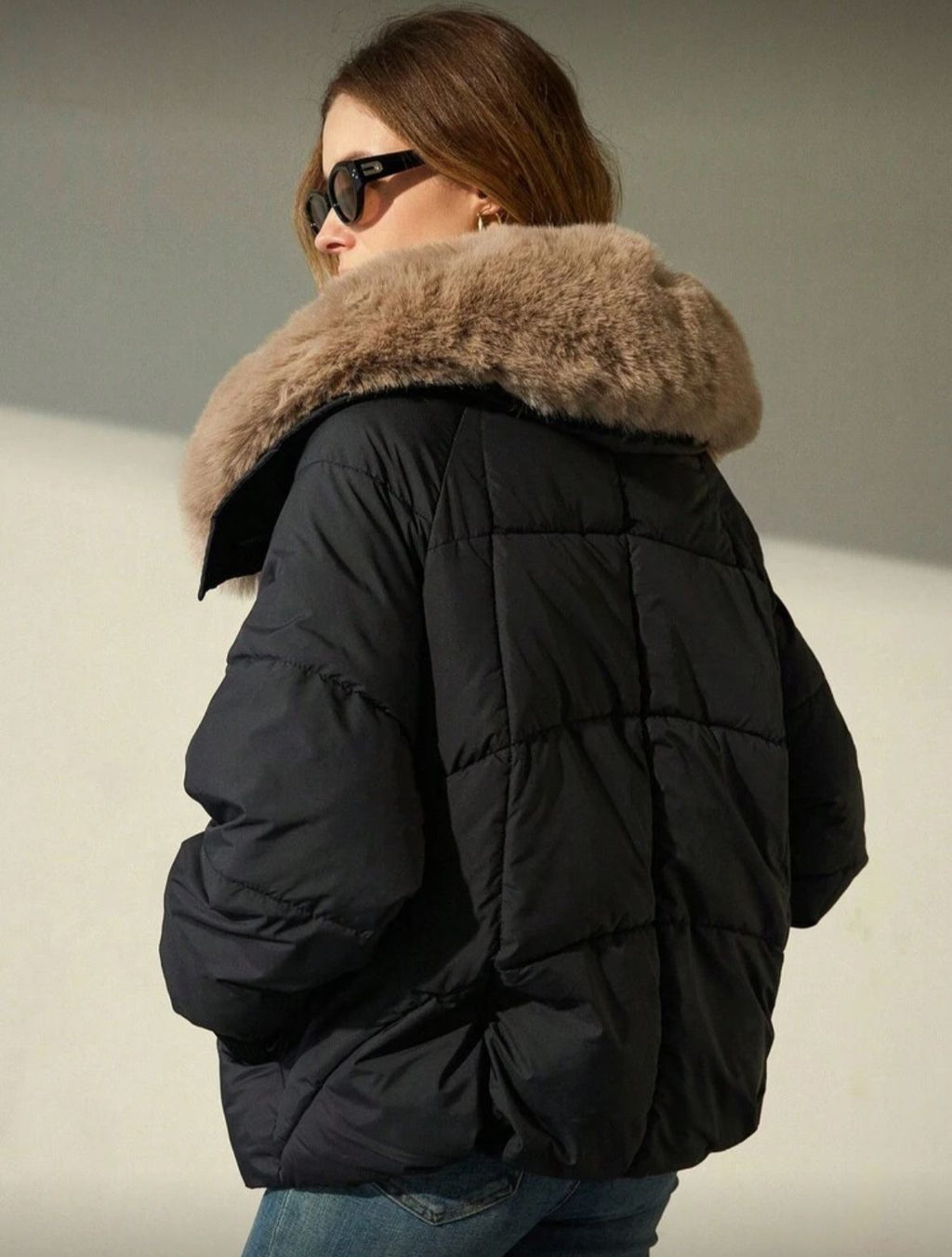 Oversized padded jacket