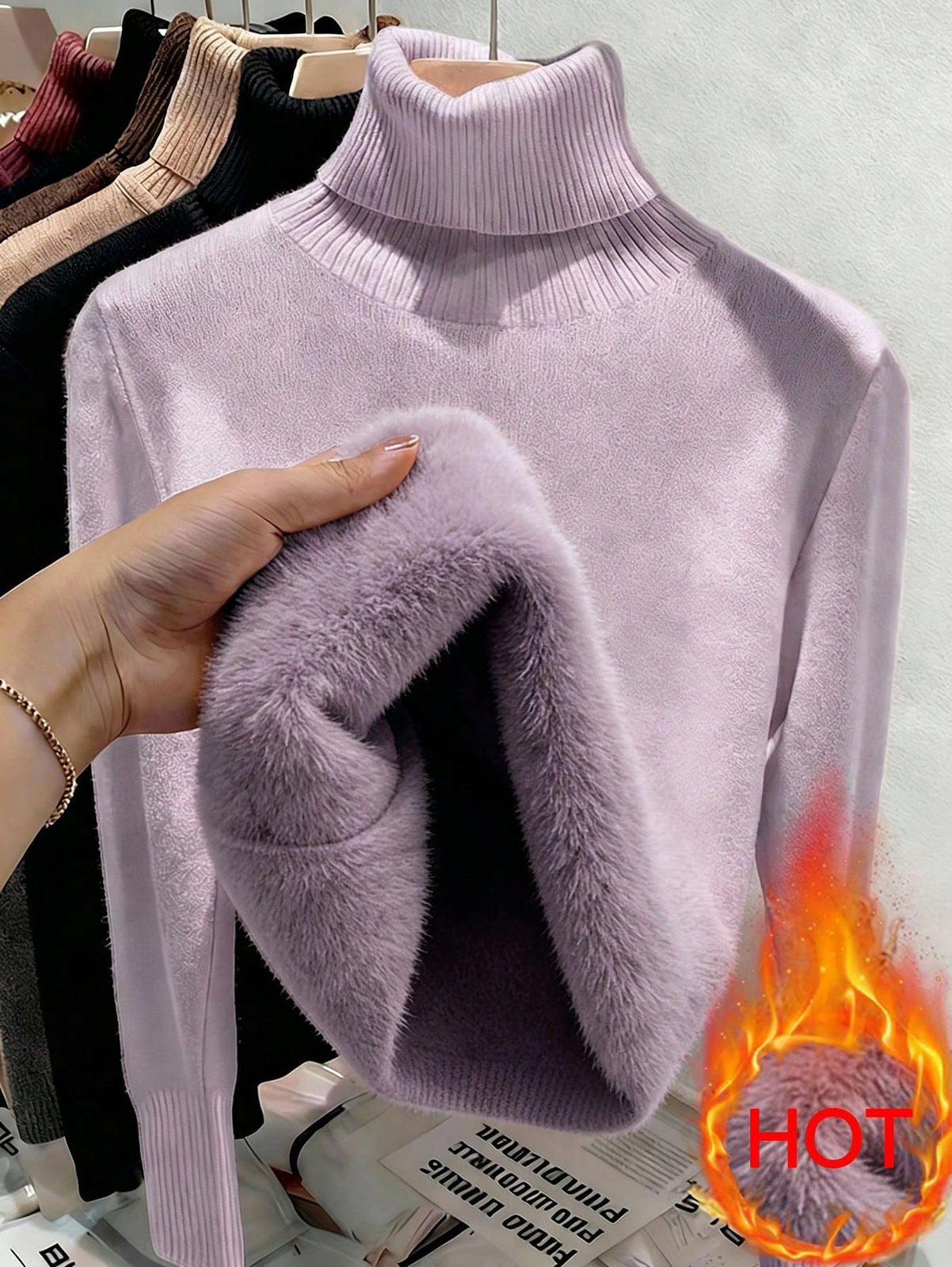 High Neck Sweater