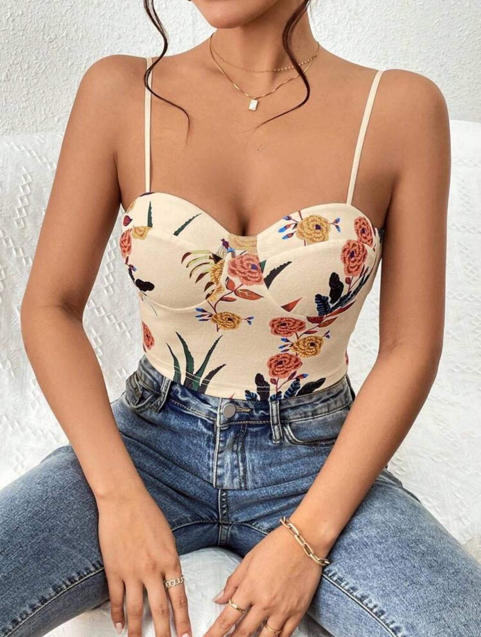 Cami floral top