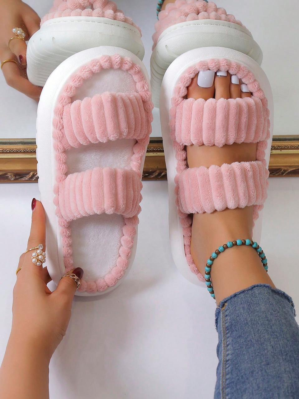 Double Straps Slipper