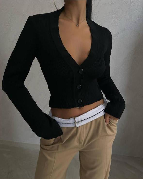 Crop Cardigan