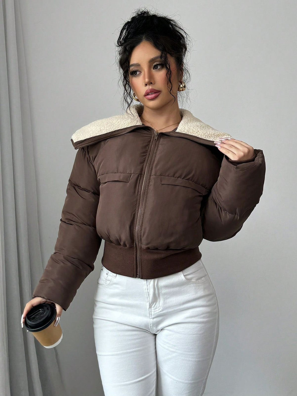 Zipper Fleece Jacket