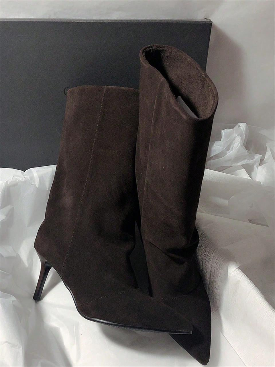 Suede Fashion Boots