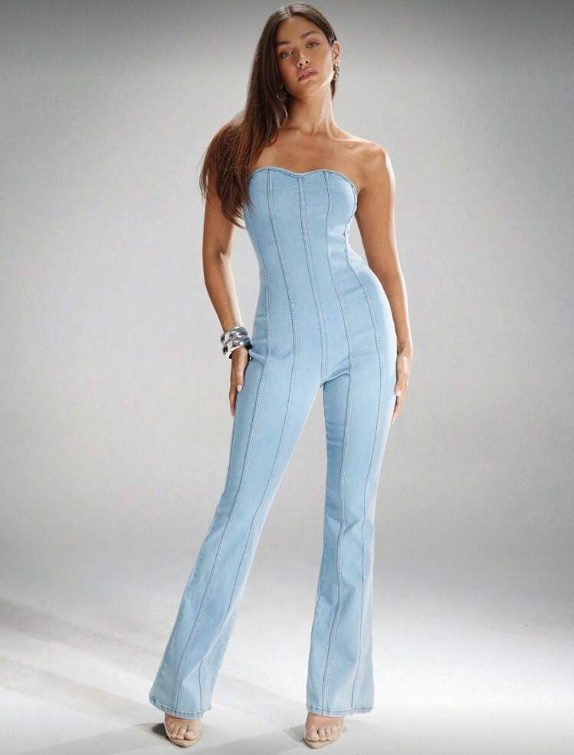 Heart cut out jumpsuit