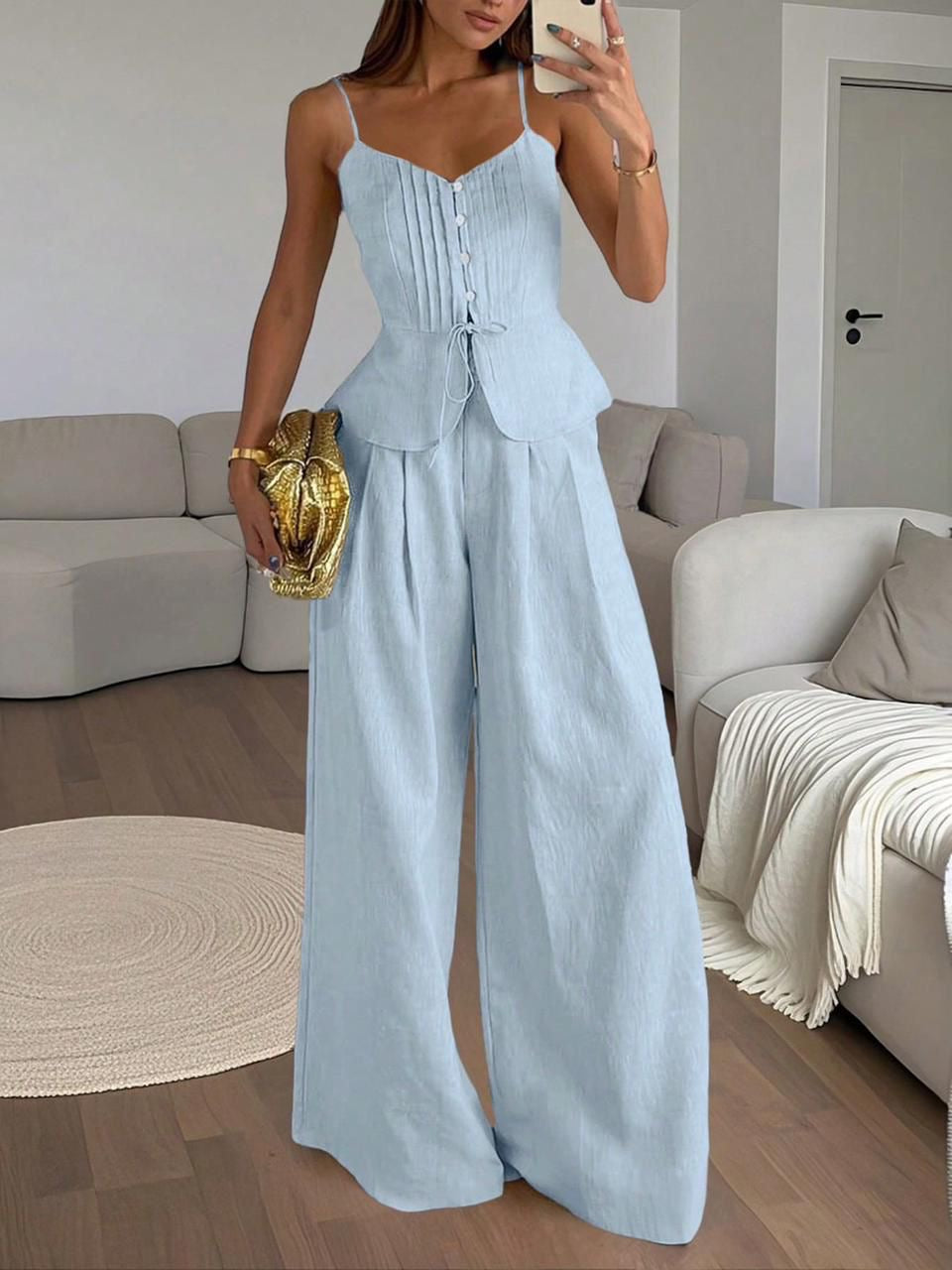 Tie waist set