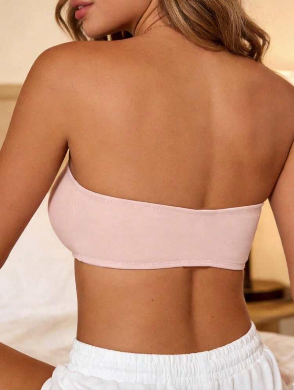 Front closure invisible bra