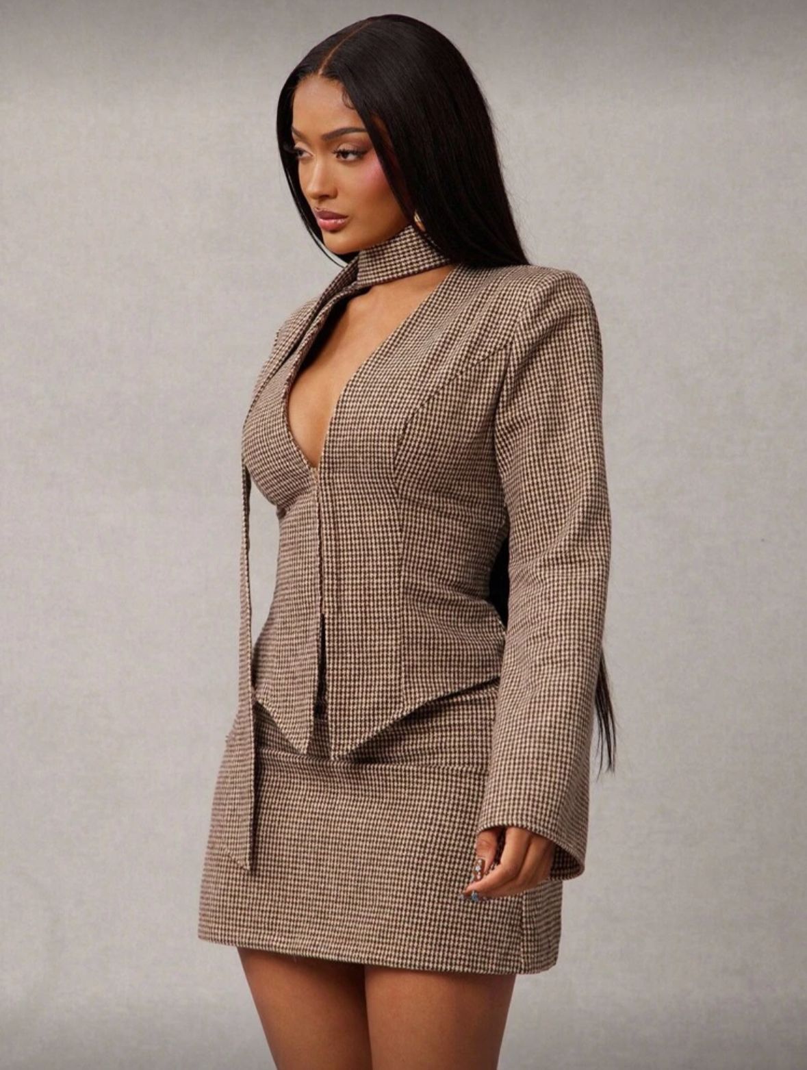 3pcs retro chic suit