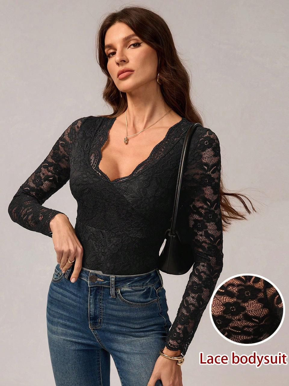 Lace bodysuit