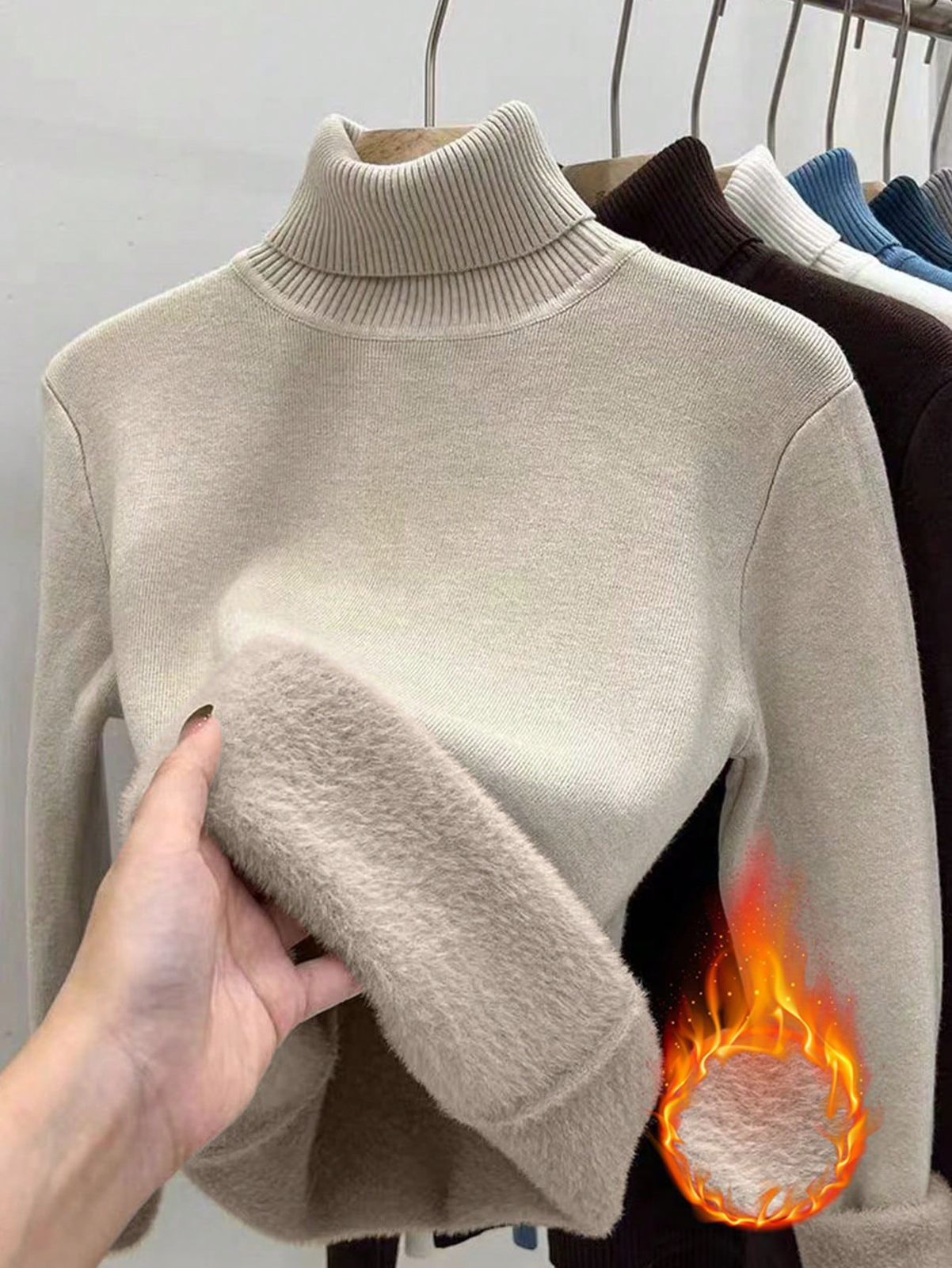 High Neck Sweater