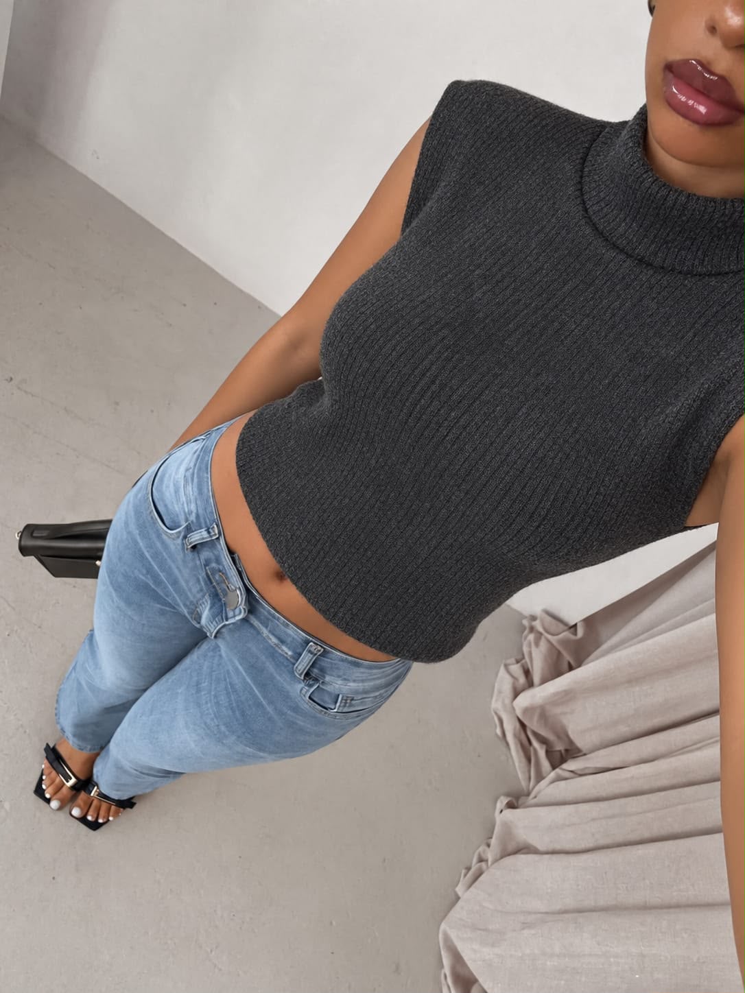 Sleeveless Sweater