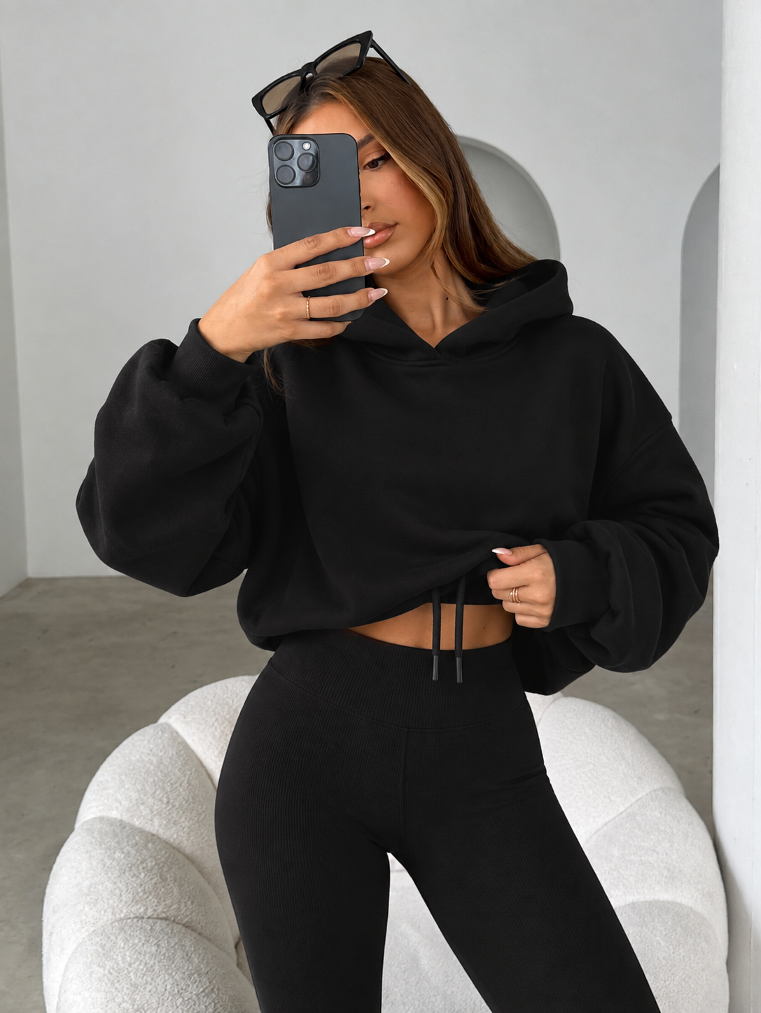 Crop Hoodie