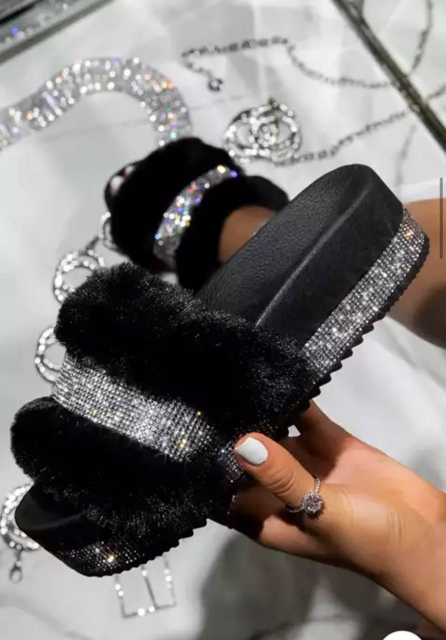 Rhinestones Slipper