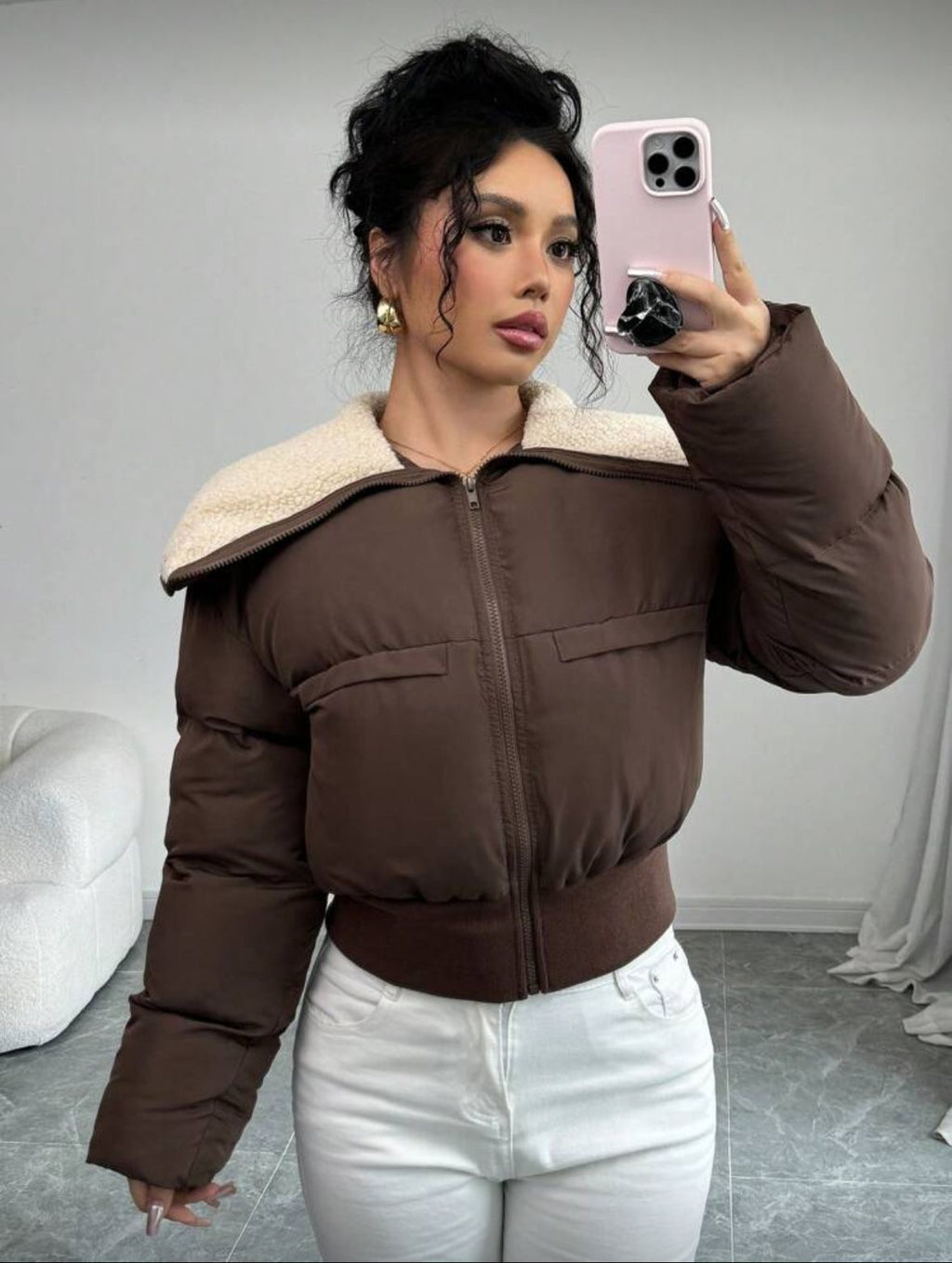 Zipper Fleece Jacket