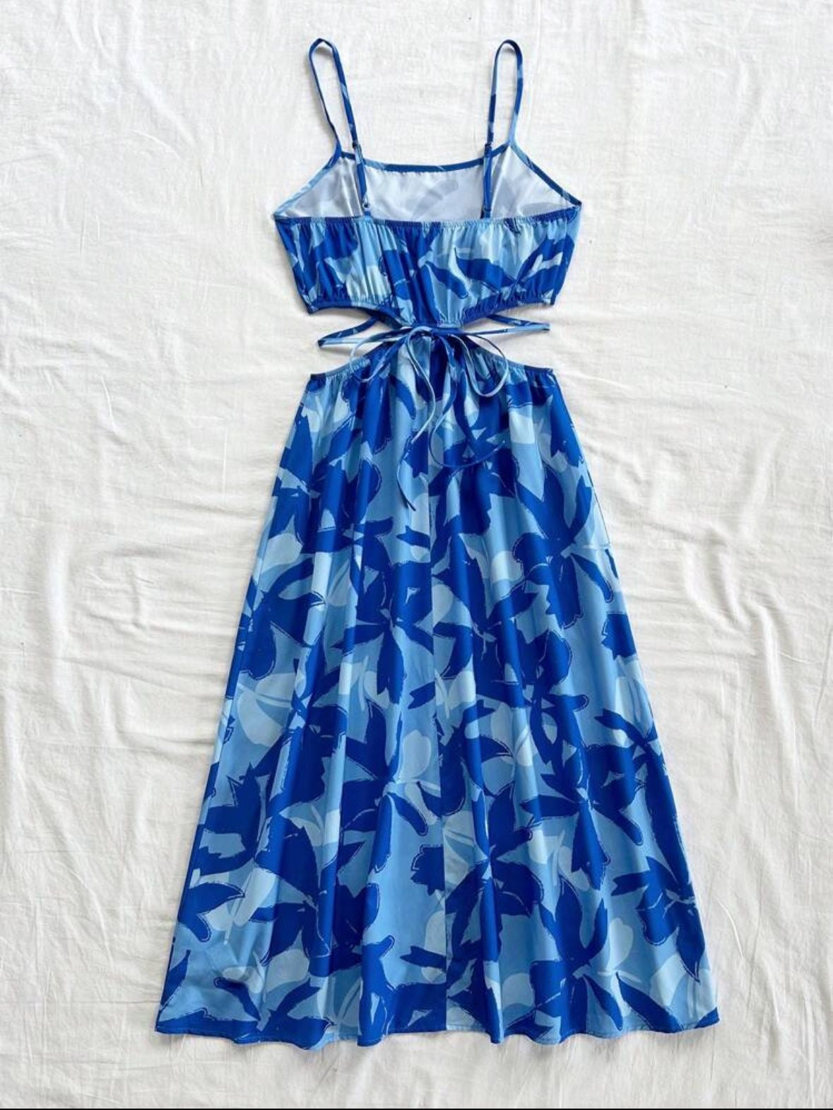 Floral print dress