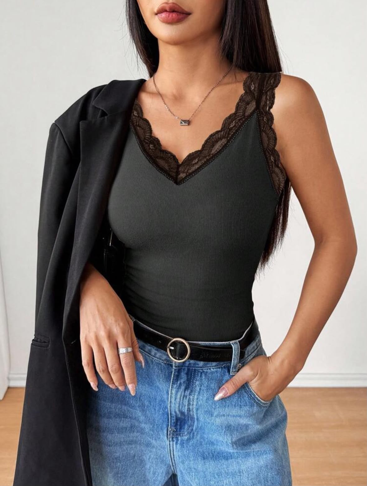 Thick lining top