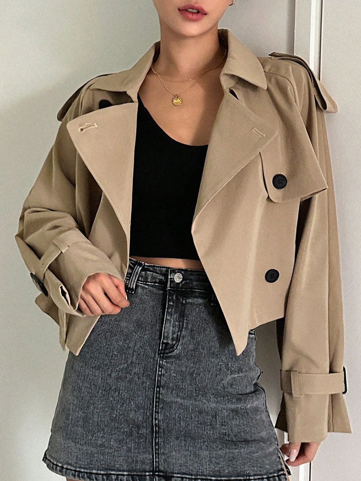 Short Trench Coat
