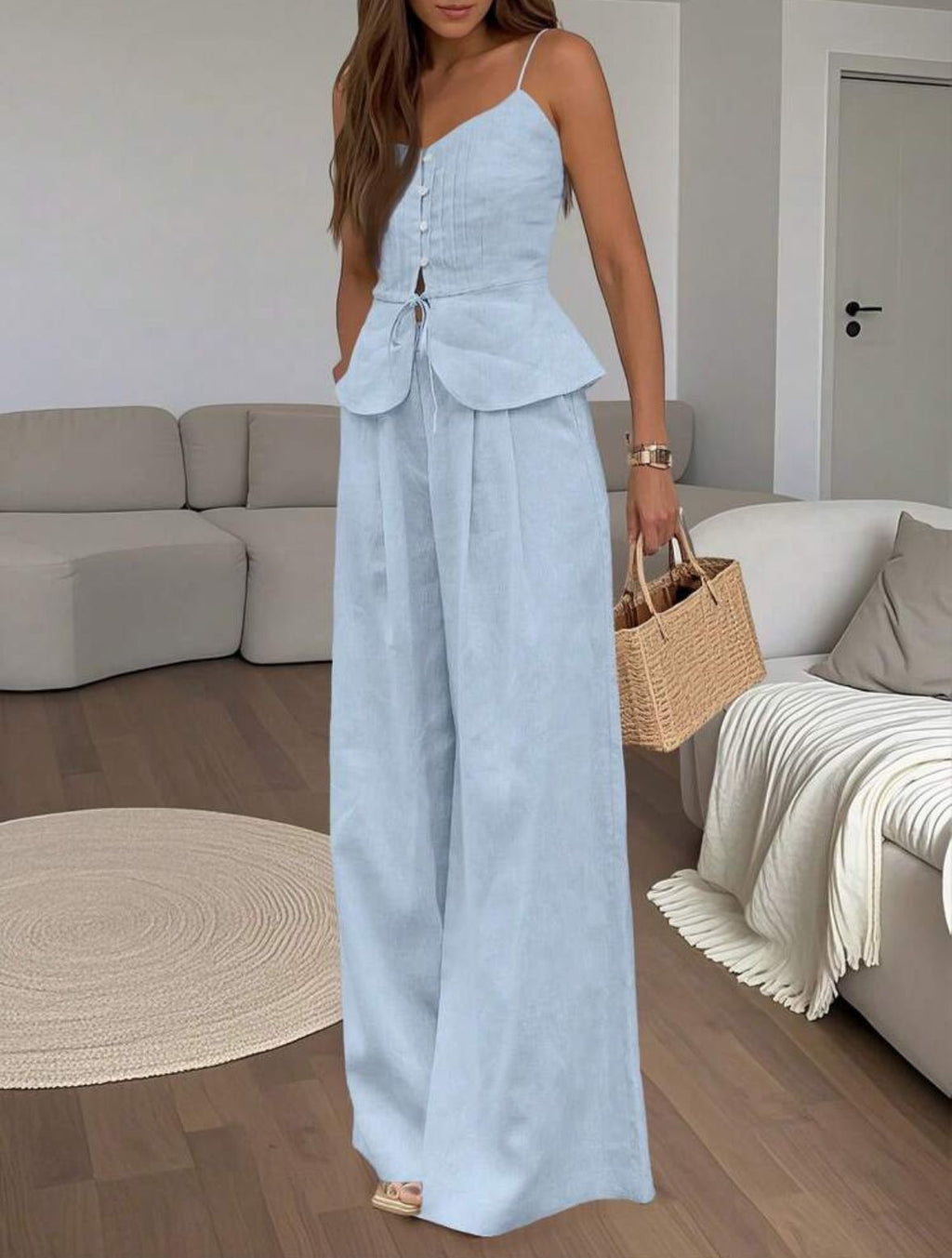 Tie waist set