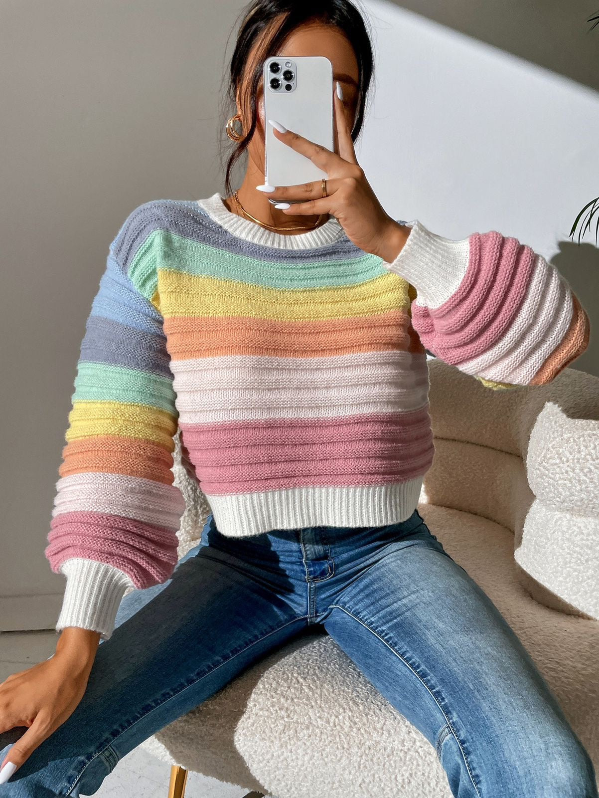 Rainbow Sweater