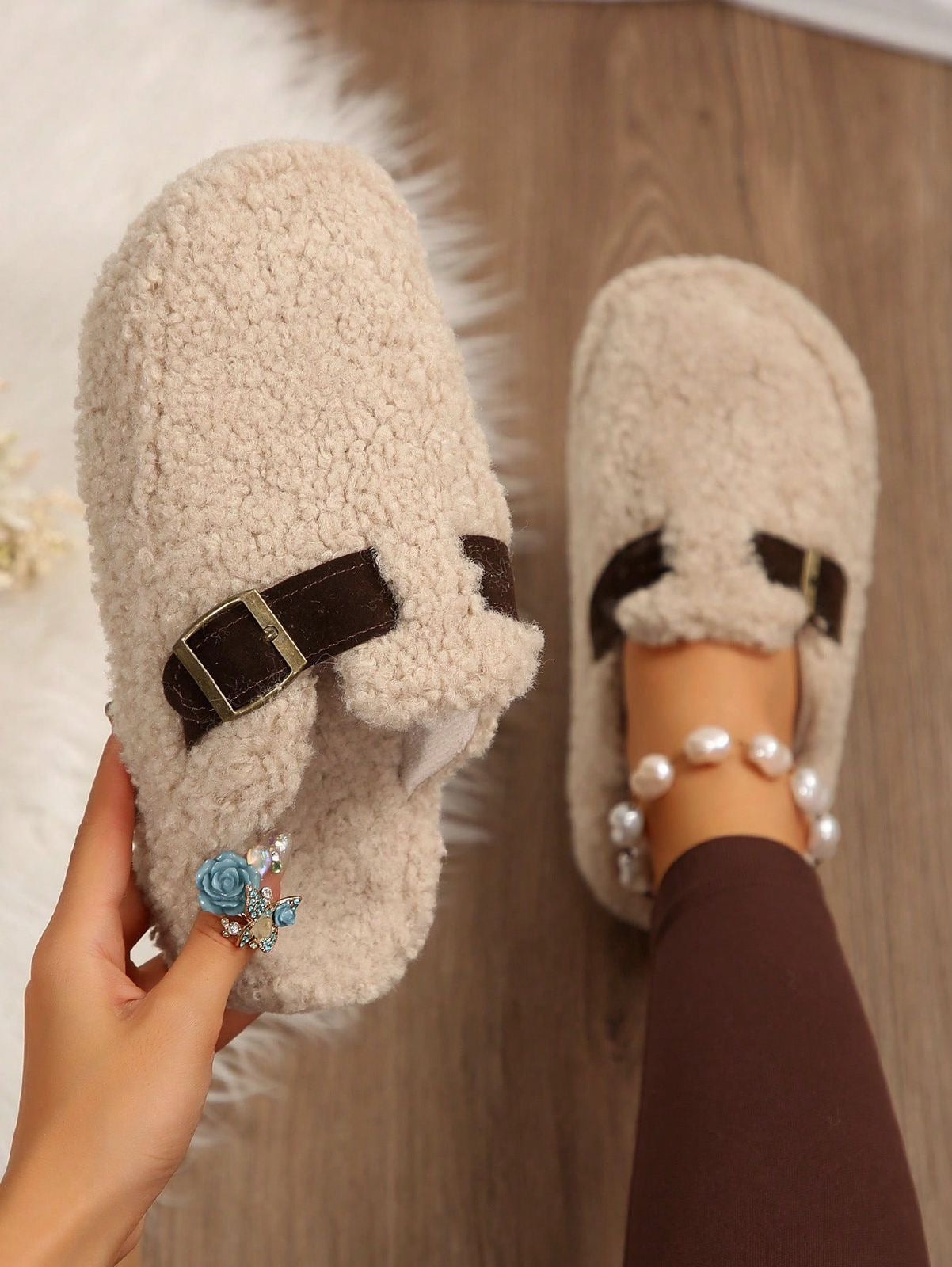 Plush Slippers