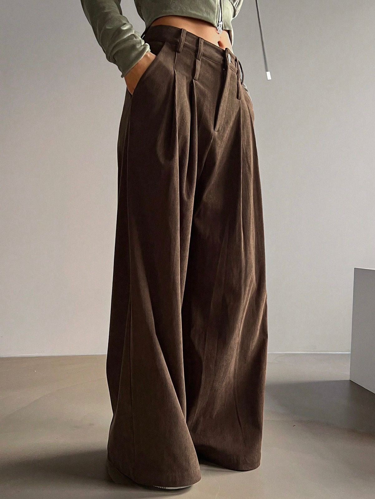 High waisted long pant