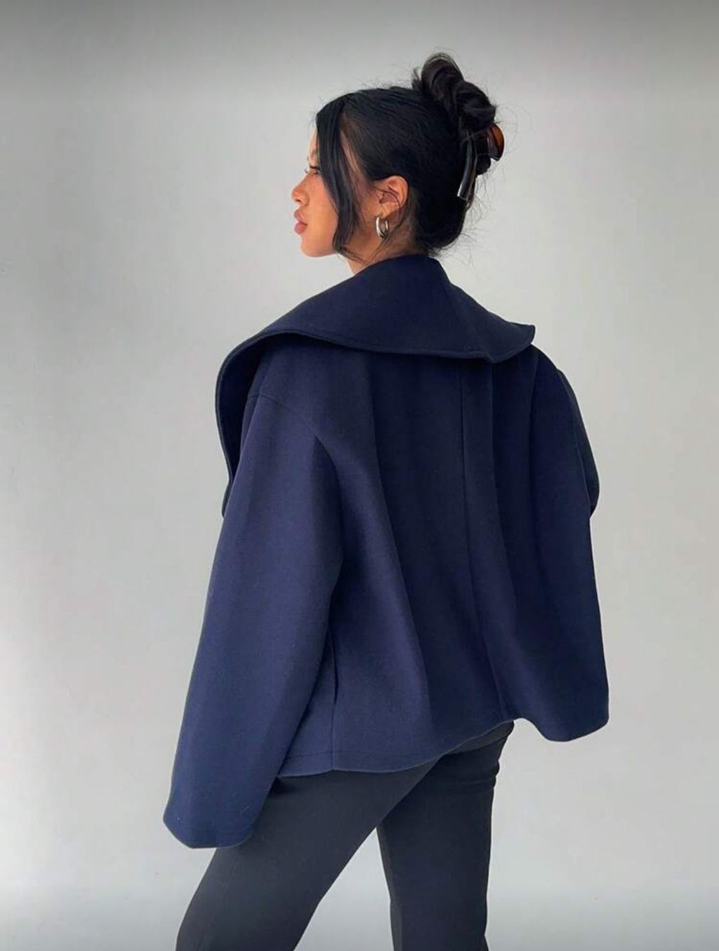 Lapel Loose Overcoat