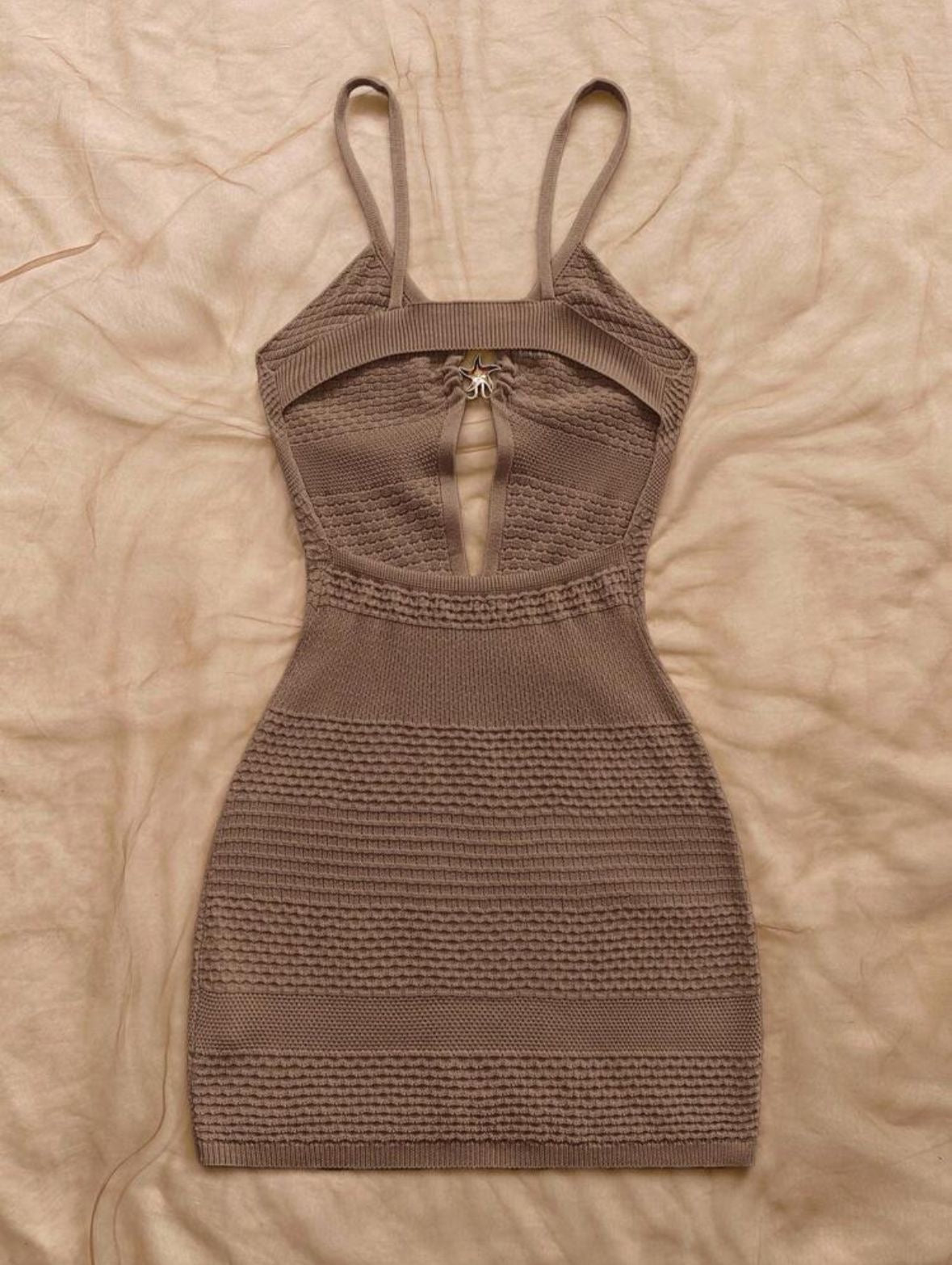 Starfish knit dress
